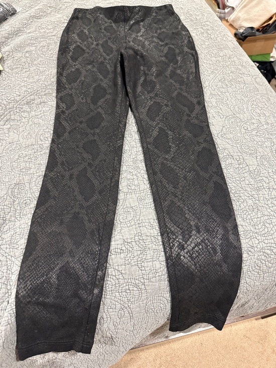 INC International Concepts Pants - INC International Concepts Black Snake-Print Leggings
